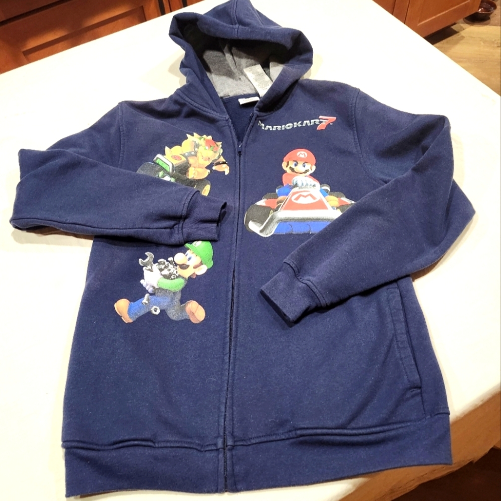 Nintendo MarioKart Game Promo Full Zip Up Hoodie - Women (14/16)